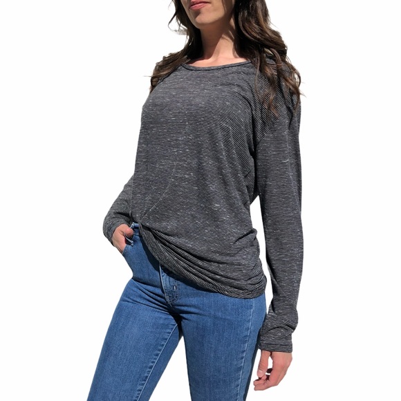 Anthropologie- Three Feathers Long Sleeve T-Shirt - Picture 3 of 4